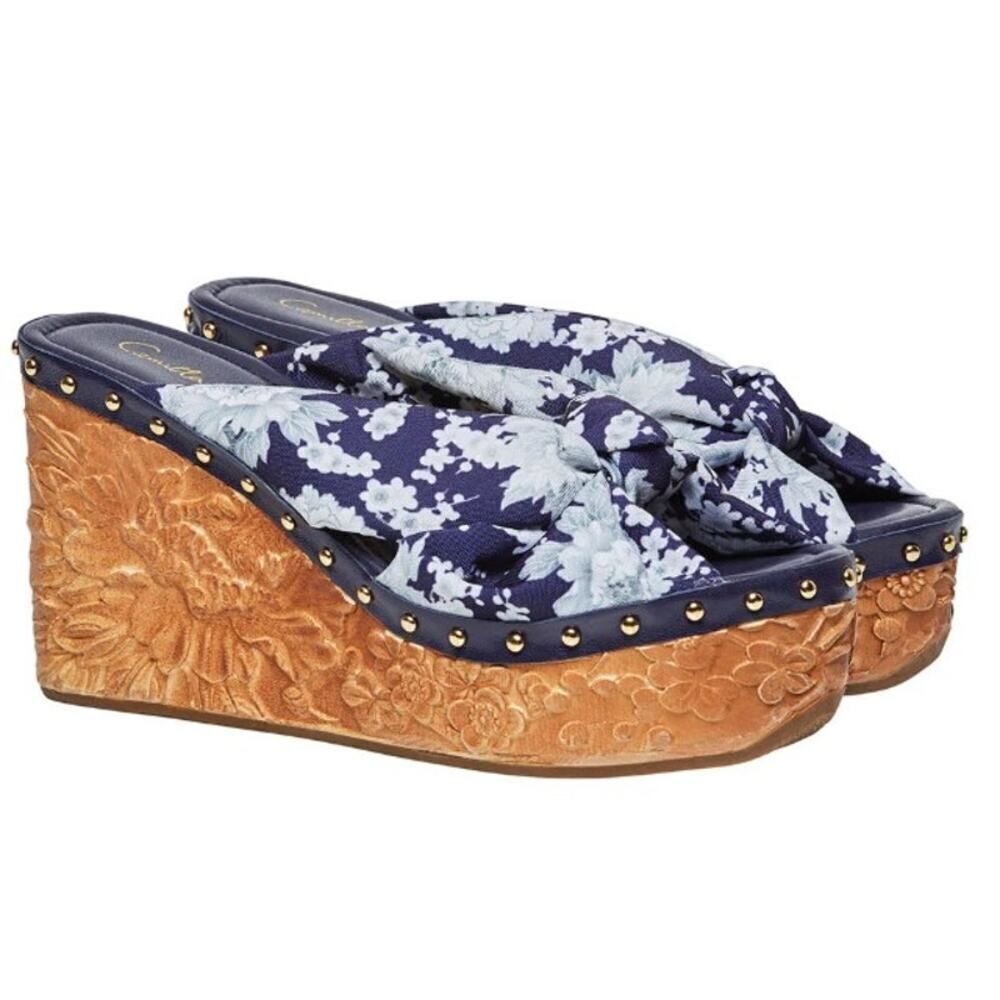 Camilla Japanese Story Wedge Tokyo Tribe Sz. 37 (US 6.5) - Picture 2 of 13
